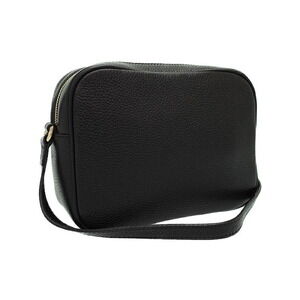 Gucci Leather Crossbody Disco GG Interlocking Bag Pebbled Soho Tassel
